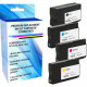 eReplacements N9K28AN-ER Remanufactured High Yield Ink Cartridge 952XL Black/Cyan/Magenta/Yellow Black/Color Combo Pack - Inkjet - High Yield - 1600 Pages Cyan, 2000 Pages Black, 1600 Pages Magenta, 1600 Pages Yellow N9K28AN-ER
