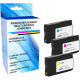 eReplacements N9K30AN-ER Remanufactured High Yield Ink Cartridge 952XL Cyan/Magenta/Yellow Color Combo Pack - Inkjet - High Yield - 1600 Pages Cyan, 1600 Pages Magenta, 1600 Pages Yellow N9K30AN-ER