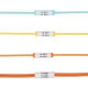 Panduit Wire & Cable Label - 9/32" Width x 1" Length - Rectangle - Laser, Inkjet - Aqua - Polyvinyl Chloride (PVC) - 100 / Pack - TAA Compliance NWSLC-2Y-AQ