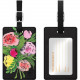 CENTON OTM Prints Series Luggage Tags - Leather, Faux Leather - Black OP-II-A01-36