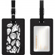 CENTON OTM Prints Series Luggage Tags - Leather, Faux Leather - Black OP-II-A02-47