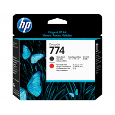 HP 774 Original Printhead - Matte Black, Chromatic Red - Inkjet - TAA Compliance P2V97A