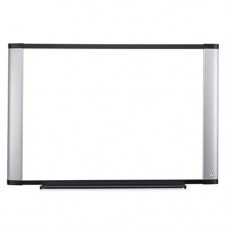 3m Magnetic Porcelain Dry Erase Board, Aluminum Frame (72" x 48") P7248A