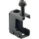 Panduit Beam Clamp - 100 - Black - Steel - TAA Compliance PBC