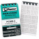 Panduit Pre-Printed Wire Marker Book - "0-9, L1, L2, L3, T1, T2, T3" - 7/32" Width x 1 3/8" Length - Rectangle - White, Black - Vinyl Cloth - 60 Total Sheets - 720 Total Label(s) - 12 / Book - TAA Compliance PCMB-25