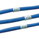 Panduit Wire & Cable Label - 1" Height x 3 15/16" Width - Rectangle - Dot Matrix - White - 1000 - TAA Compliance PDL-6VF