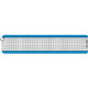 Panduit Wire & Cable Label - "3" - 1/4" Width x 1 1/2" Length - White, Black - Polyvinyl Fluoride (PVF) - 25 - TAA Compliance PPM-3