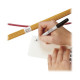 PANDUIT Wire & Cable Label Book - 1" Width x 3" Length - 1 / Pack - White - TAA Compliance PSCB-3Y