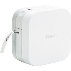 Brother P-touch CUBE, White - Smartphone dedicated label maker with Bluetooth wireless technology PT-P300BT