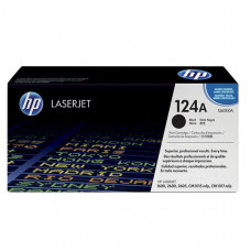 HP 124A (Q6000A) Black Original LaserJet Toner Cartridge (2500 Yield) - Design for the Environment (DfE), TAA Compliance Q6000A