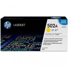 HP 502A (Q6472A) Yellow Original LaserJet Toner Cartridge (4000 Yield) - Design for the Environment (DfE), ENERGY STAR, TAA Compliance Q6472A