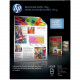 HP Laser Brochure Paper 150g, 40#, Glossy, 97 Bright (8.5" x 11") (150 Sheets/Pkg) - Design for the Environment (DfE), TAA Compliance Q6611A