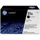 HP 51A (Q7551A) Black Original LaserJet Toner Cartridge (6500 Yield) - Design for the Environment (DfE), ENERGY STAR, TAA Compliance Q7551A