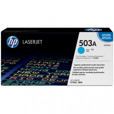 HP 503A (Q7581A) Cyan Original LaserJet Toner Cartridge (6000 Yield) - Design for the Environment (DfE), ENERGY STAR, TAA Compliance Q7581A