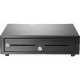 HP Cash Drawer - 2 Media Slot - 3 Lock PositionPrinter Driven - Black - 4.3" Height x 16.3" Width x 16.2" Depth - TAA Compliance QT457AA#ABA