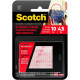3m Scotch 1"x3" Extreme Fasteners - 1 Pack - Clear - TAA Compliance RF6730