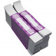 Royal Sovereign $2,000 Currency Bill Strap - Violet - Total $2,000 - Kraft Paper - Violet RMCS-2000