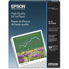 Epson High Quality Inkjet Paper, Matte Finish (8.5" x 11") (100 Sheets/Pkg) - TAA Compliance S041111