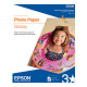 Epson Photo Paper Glossy (8.5" x 11") (20 Sheets/Pkg) - TAA Compliance S041141