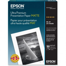 Epson Ultra Premium Presentation Paper Matte (8.5" x 11") (50 Sheets/Pkg) - TAA Compliance S041341