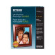 Epson Ultra Premium Inkjet Photo Paper - 96% Opacity - 8" x 10" - 305 g/m&#178; Grammage - Glossy - Bright White S041946
