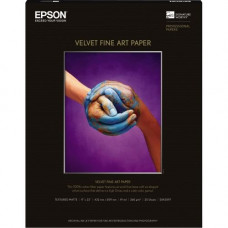 Epson Velvet Fine Art Paper (17" x 22") (25 Sheets/Pkg) - TAA Compliance S042097