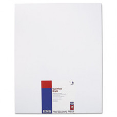 Epson Fine Art Paper - 17" x 22" - 340 g/m&#178; Grammage - Textured, Matte - 96 Brightness - 25 / Pack - Bright White - TAA Compliance S042311