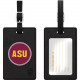 CENTON OTM Black Leather Classic Bag Tag Arizona State University - Synthetic Leather - Black S1-CBT-ASU-00A