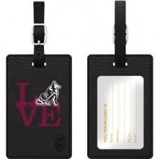 CENTON OTM Black Leather Love V1 Bag Tag Texas A&M University - Synthetic Leather - Black S1-CBT-TAM-02A