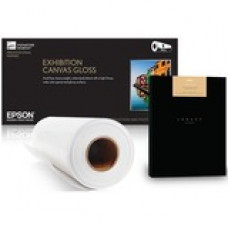 Epson Legacy Textured Photo Paper - 17" x 50 ft - 305 g/m&#178; Grammage - Textured Matte - 1 Roll - Pure White S450311
