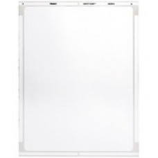Panduit Multipurpose Label - Permanent Adhesive - 10" Height x 8" Width - Laser - White - Polyester - 1 / Sheet - 25 / Pack - TAA Compliance SEZ0810L