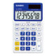 Casio SL-300VC Portable Calculator - 8 Digits - Battery/Solar Powered - Aqua Blue SL-300VC-BE
