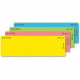 Seiko Address Label - 3 1/2" Width x 1 1/8" Length - Rectangle - Direct Thermal - Assorted, Green, Blue, Pink - 130 / Roll - 1 / Each - TAA Compliance SLP-4AST