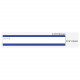 Seiko SmartLabel SLP-FLB File Folder Label - 0.56" Width x 3.43" Length - 130/Roll - 0.79" CoreRoll - Blue - TAA Compliance SLP-FLB