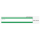 Seiko SmartLabel SLP-FLG File Folder Label - 0.56" Width x 3.43" Length - 130/Roll - 0.79" CoreRoll - Green - TAA Compliance SLP-FLG