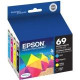Epson T069120-BCS Ink Cartridge - Black, Yellow, Magenta, Cyan - Inkjet - 4 / Pack T069120-BCS