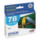 Epson Claria Original Ink Cartridge - Inkjet - Cyan - 1 Each T078220-S