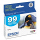 Epson Claria No. 99 Original Ink Cartridge - Inkjet - Cyan - 1 Each - TAA Compliance T099220-S