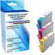 eReplacements T0A41BN-ER Remanufactured High Yield Ink Cartridge 902XL Cyan/Magenta/Yellow Ink Color Combo Pack - Inkjet - High Yield - 825 Pages Cyan, 825 Pages Magenta, 825 Pages Yellow T0A41BN-ER