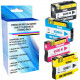 eReplacements T0A80AA-ER Remanufactured High Yield Ink Cartridge 932XL/933XL Black/Cyan/Magenta/Yellow Black/Color Combo Pack - Inkjet - High Yield - 1000 Pages Black, 825 Pages Cyan, 825 Pages Magenta, 825 Pages Yellow T0A80AA-ER