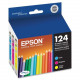 Epson DURABrite T124520 Original Ink Cartridge - Inkjet - 170 Pages - Cyan, Magenta, Yellow - 1 Each T124520-S