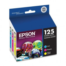 Epson DURABrite T125520 Original Ink Cartridge - Inkjet - 305 Pages - Cyan, Magenta, Yellow - 1 Each T125520-S