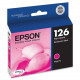 Epson DURABrite 126 Original Ink Cartridge - Inkjet - 480 Pages - Magenta - 1 Each T126320-S