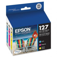 Epson DURABrite T127520-S Original Ink Cartridge - Inkjet - Cyan, Magenta, Yellow - 1 Each T127520-S