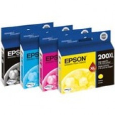 Epson DURABrite Ultra 200XL Ink Cartridge - Cyan - Inkjet - High (XL) Yield - 450 Pages - 1 Pack T200XL220-S