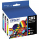 Epson DURABrite Ultra Original Ink Cartridge - Combo Pack - Cyan, Magenta, Yellow - Inkjet - Standard Yield - 3 Pack T202520S