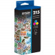 Epson DURABrite Ultra T215 Original Ink Cartridge Combo Pack - Black, Color - Inkjet - Standard Yield T215120-BCS