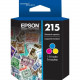 Epson 215 Original Ink Cartridge - Tri-color - Inkjet - 215 Pages - 1 Each T215530-S