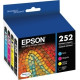 Epson DURABrite Ultra T252 Original Ink Cartridge Multi-pack - Cyan, Black, Magenta, Yellow - Inkjet - Standard Yield - 4 / Pack T252120-BCS