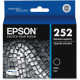 Epson DURABrite Ultra T252120 Original Ink Cartridge - Black - Inkjet - Standard Yield - 350 Pages - 1 Each T252120-S